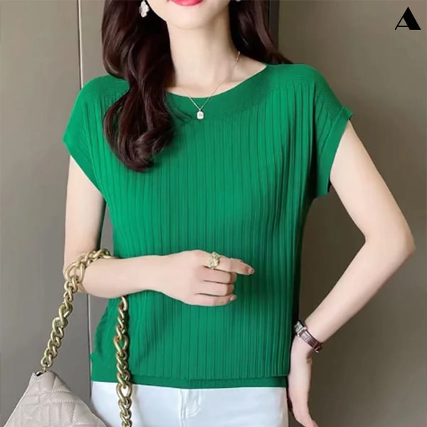 [Queima de Estoque🔥] Compre 1 Leve 5 Blusinhas Lux™ em Malha Viscoelástica (Somente HOJE!)